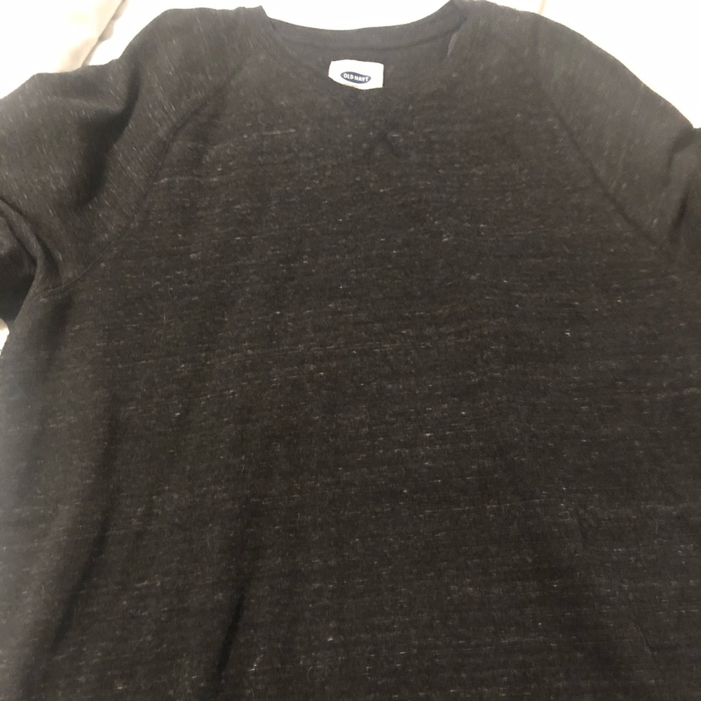 Heather Black Old Navy Crewneck sweatshirt